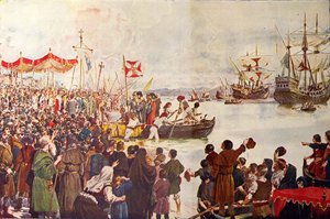 Départ de Vasco de Gama pour l